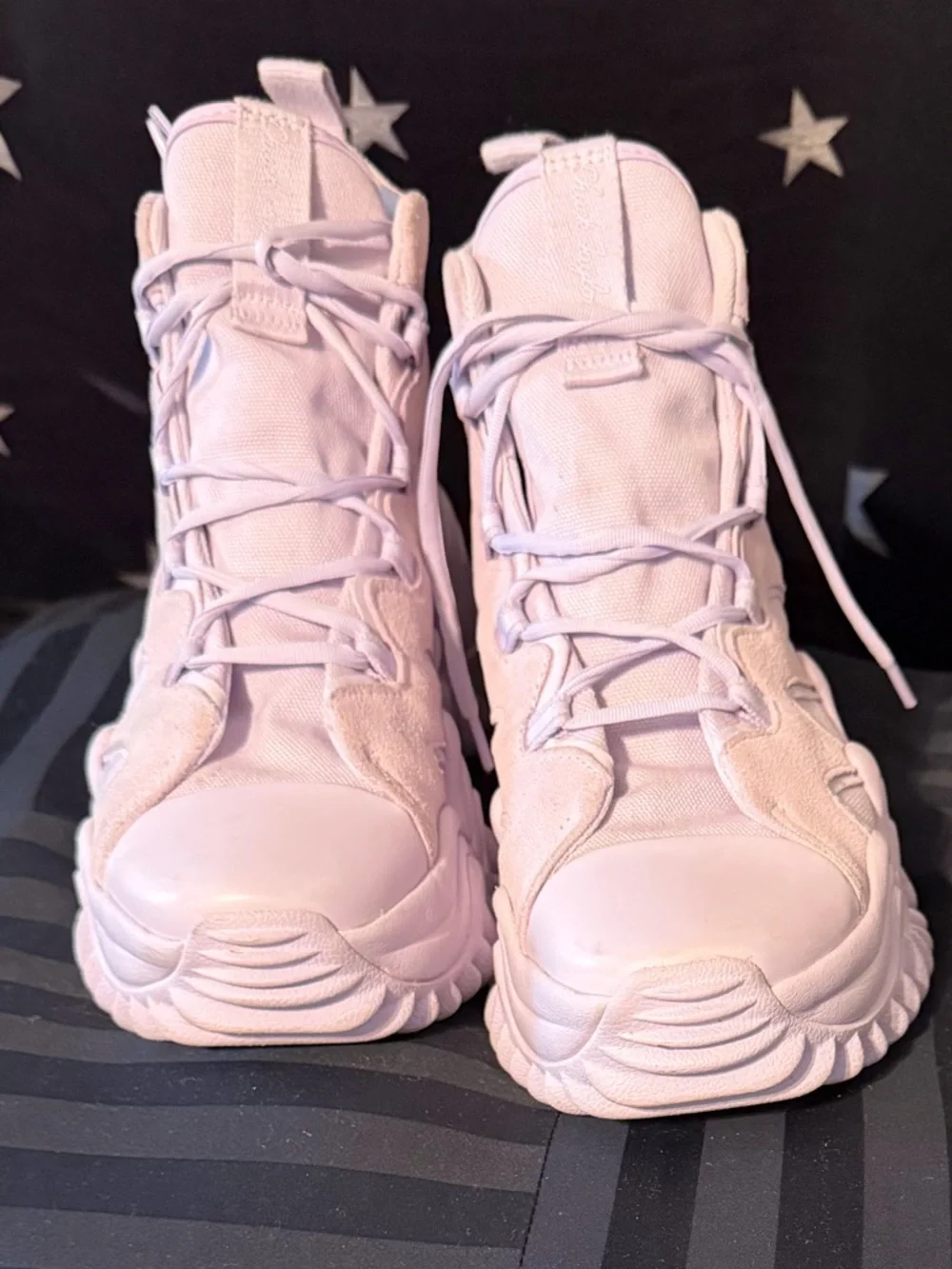 Converse Run Star Motion High Top Sneakers - Lilac - Picture 3 of 7